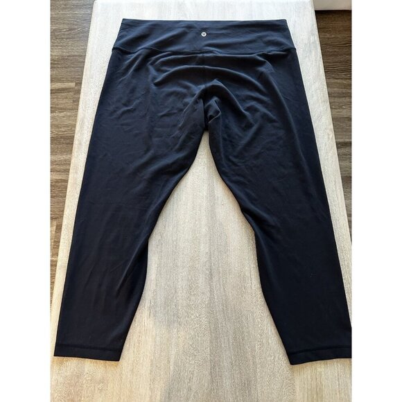 Lululemon Wunder Train High-Rise Tight 25" Black Size 20 - Picture 6 of 7